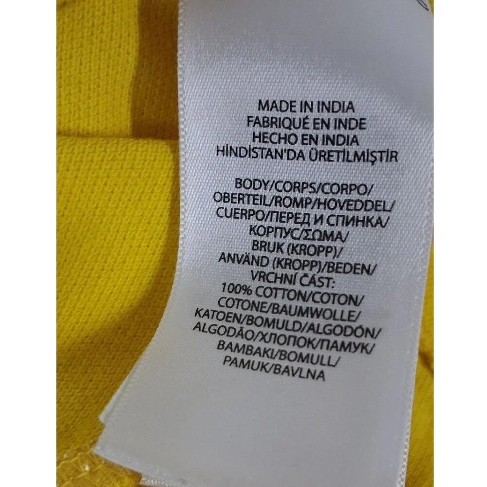 Ralph Lauren Baby Girl 12 Months Polo Dress Sunshine Yellow Spring Summer